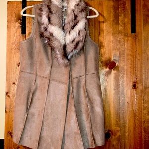 Chico’s Faux Fur Vest